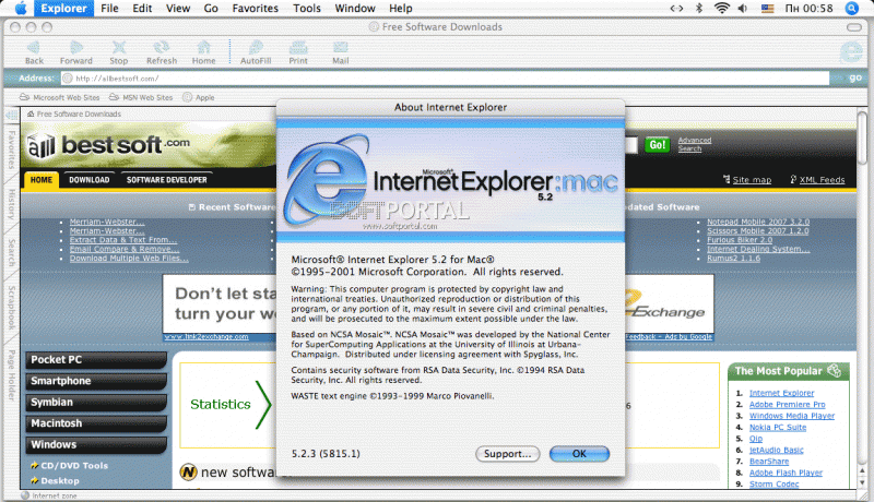 Internet Explorer For Mac 2016